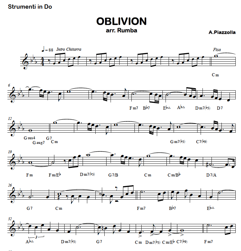 oblivion guitar tab pdf